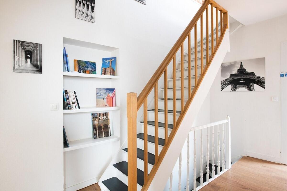 Maison Cosy 4 Chambres, Terrasse, Garage Prive Croix Екстериор снимка